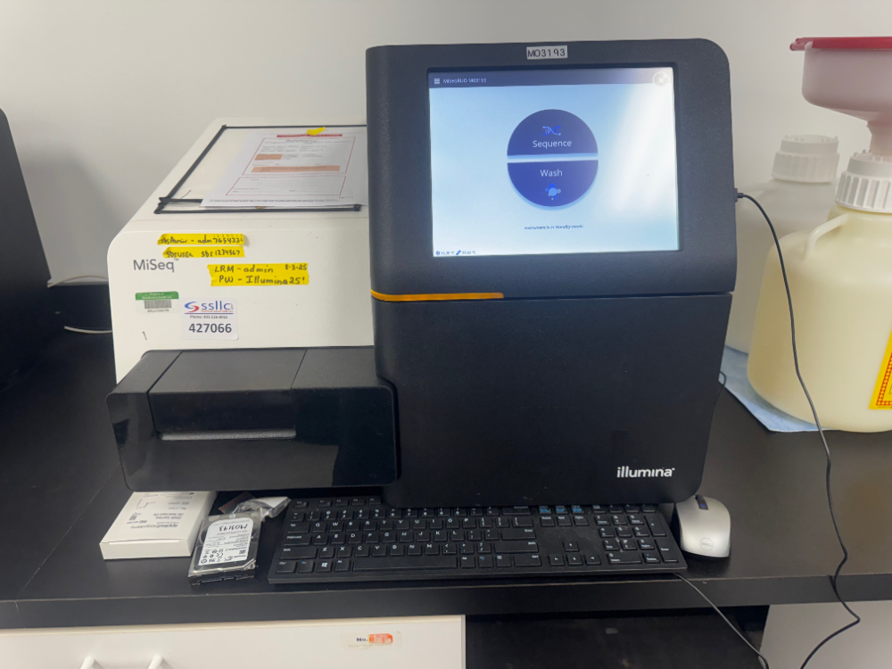 Image of Illumina MiSeq Gene Sequencer